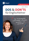 Buchcover Dos and Donts für Englischlehrer