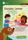 Buchcover Soziales Lernen mit Geschichten von Schulhund Toni
