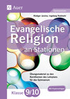 Buchcover Evangelische Religion an Stationen 9-10 Gymnasium