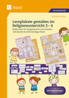 Buchcover Lernplakate gestalten im Religionsunterricht 2-4