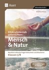 Buchcover Ethik schülernah unterrichten Mensch und Natur