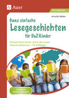 Buchcover Ganz einfache Lesegeschichten für DaZ-Kinder
