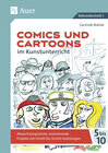 Buchcover Comics und Cartoons im Kunstunterricht
