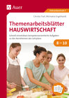 Buchcover Themenarbeitsblätter Hauswirtschaft 8-10
