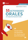 Buchcover 55 Actividades orales im Spanischunterricht