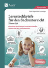 Buchcover Lernsteckbriefe für den Sachunterricht Klasse 3/4