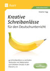 Buchcover Kreative Schreibanlässe für den Deutschunterricht
