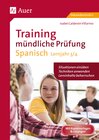 Buchcover Training mündliche Prüfung Spanisch Lj. 3-4