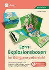 Buchcover Lern-Explosionsboxen im Religionsunterricht