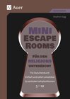 Buchcover Mini-Escape Rooms für den Religionsunterricht