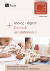Buchcover Analog + digital: Deutsch an Stationen 3