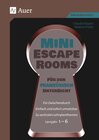 Buchcover Mini-Escape Rooms für den Französischunterricht