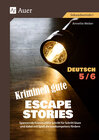 Buchcover Kriminell gute Escape Stories Deutsch 5-6