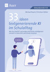 Buchcover 33 Ideen textgenerierende KI im Schulalltag