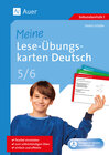 Buchcover Meine Lese-Übungskarten Deutsch 5-6
