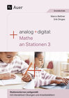 Buchcover Analog + digital: Mathe an Stationen 3