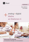 Buchcover Analog + digital Mathe an Stationen 4