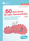 Buchcover 50 Mini-Krimis für mehr Textverständnis 3/4
