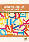 Buchcover Teaching English: Text Production - Klasse 7-8