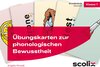 Buchcover Übungskarten zur phonologischen Bewusstheit
