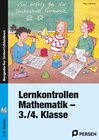 Buchcover Lernkontrollen Mathematik - 3./4. Klasse