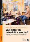 Buchcover DaZ-Kinder im Unterricht - was tun?