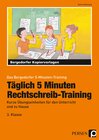 Buchcover Täglich 5 Minuten Rechtschreib-Training - 3.Klasse
