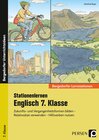 Buchcover Stationenlernen Englisch 7. Klasse