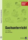 Buchcover Sachunterricht - 1./2. Klasse, Zeit und Kultur