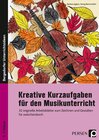 Buchcover Kreative Kurzaufgaben für den Musikunterricht