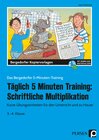 Buchcover Tägl. 5 Minuten Training: Schriftl. Multiplikation