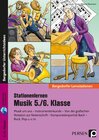Buchcover Stationenlernen Musik 5./6. Klasse