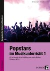 Buchcover Popstars im Musikunterricht 1