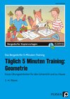 Buchcover Täglich 5 Minuten Training: Geometrie