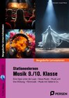 Buchcover Stationenlernen Musik 9./10. Klasse