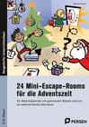 Buchcover 24 Mini-Escape-Rooms für die Adventszeit - GS