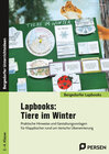 Buchcover Lapbooks: Tiere im Winter - 1.-4. Klasse