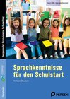 Buchcover Sprachkenntnisse für den Schulstart