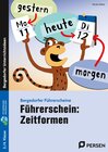 Buchcover Führerschein: Zeitformen
