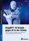 Buchcover StopGPT! 10 Gründe gegen KI in der Schule