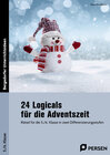 Buchcover 24 Logicals für die Adventszeit - 5./6. Klasse