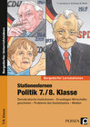 Buchcover Stationenlernen Politik 7./8. Klasse