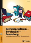 Buchcover Betriebspraktikum - Berufswahl - Bewerbung