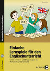 Buchcover Einfache Lernspiele für den Englischunterricht