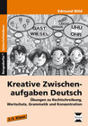 Buchcover Kreative Zwischenaufgaben Deutsch