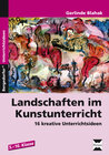 Buchcover Landschaften im Kunstunterricht