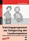 Buchcover Trainingsprogramm Lesekompetenz - Ergänzungsband