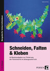 Buchcover Schneiden, Falten & Kleben