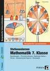 Buchcover Stationenlernen Mathematik 7. Klasse