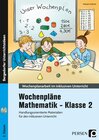Buchcover Wochenpläne Mathematik - Klasse 2